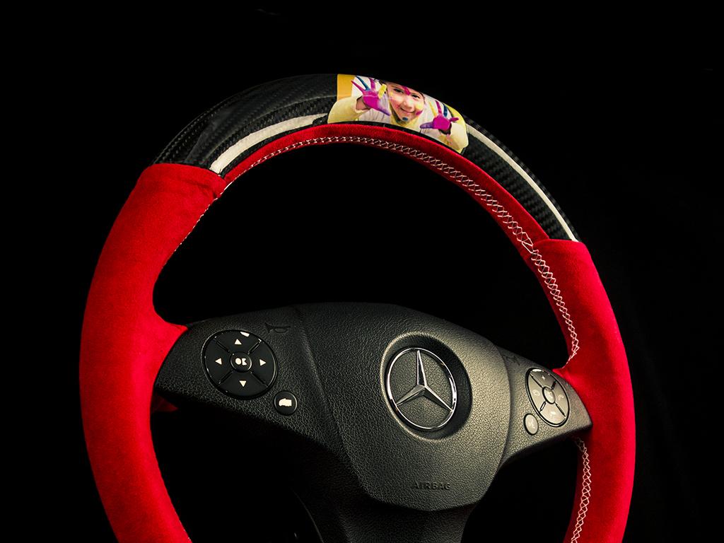 Mercedes-Benz C300 2010 碳纖維方向盤